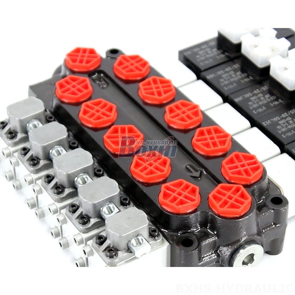 Hydraulic Q45 5 Spool Monoblock Directional Control Valve detail image